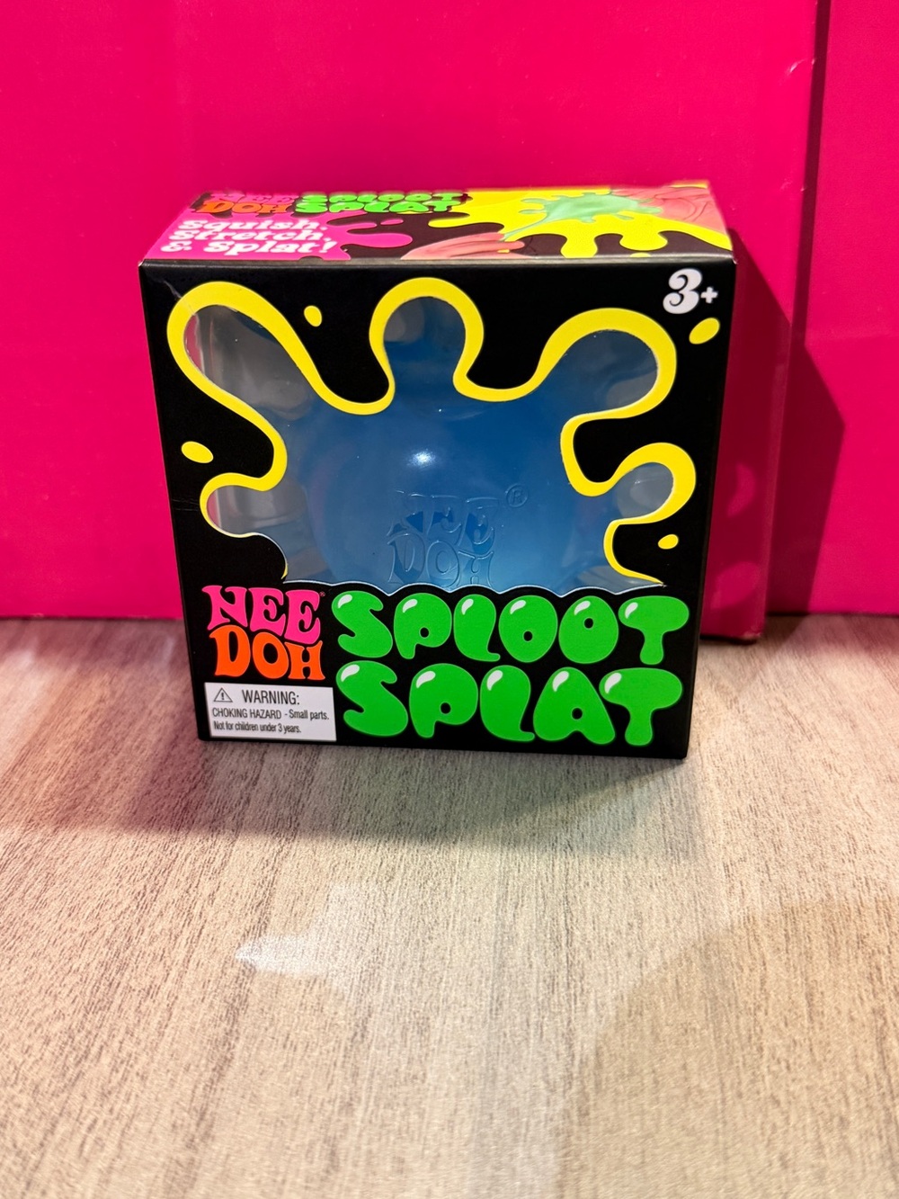 Authentic Needoh Sploot Splat- Blue
